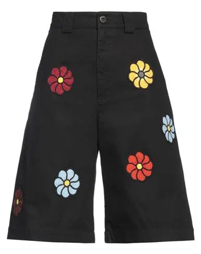 Moncler Genius 1 Moncler Jw Anderson Woman Shorts & Bermuda Shorts Black Size 4 Cotton In Black