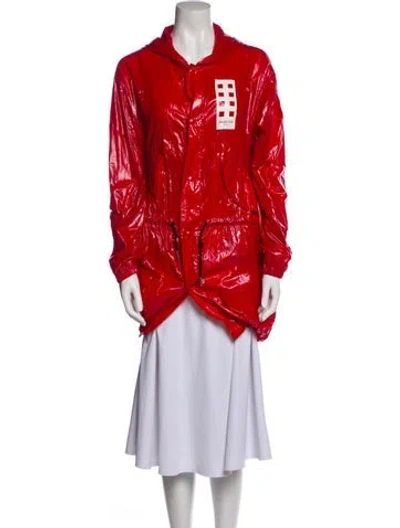 Pre-owned Moncler Genius 2018 Coat In Red