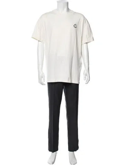 Pre-owned Moncler Genius 2022 Graphic Print T-shirt In Neutrals