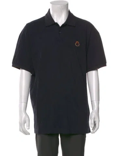 Pre-owned Moncler Genius 2023 Polo Ss Polo Shirt In Blue