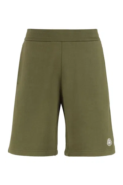 MONCLER GENIUS MONCLER GENIUS 3 MONCLER X MERCEDES-BENZ BY NIGO - COTTON BERMUDA SHORTS