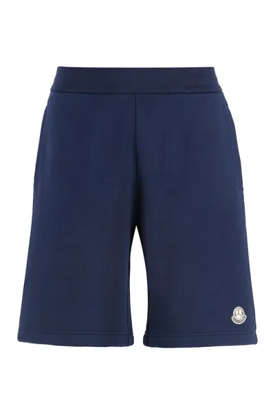 MONCLER GENIUS 3 MONCLER X MERCEDES-BENZ BY NIGO - COTTON BERMUDA SHORTS