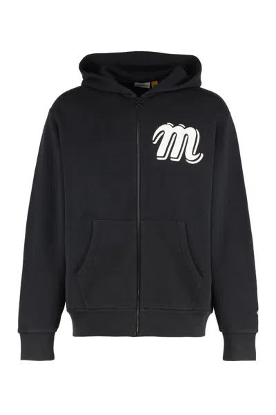 Moncler Genius Hoodie Zip In Black