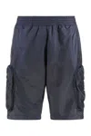Moncler Genius Shorts Moncler X Mercedes Benz By Nico Cargo Shorts In Blue