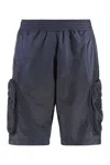 Moncler Genius Shorts Moncler X Mercedes Benz By Nico Cargo Shorts In Blue