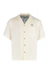 Moncler Genius Moncler X Mercedes-benz By Nigo Print Bowling Shirt In White