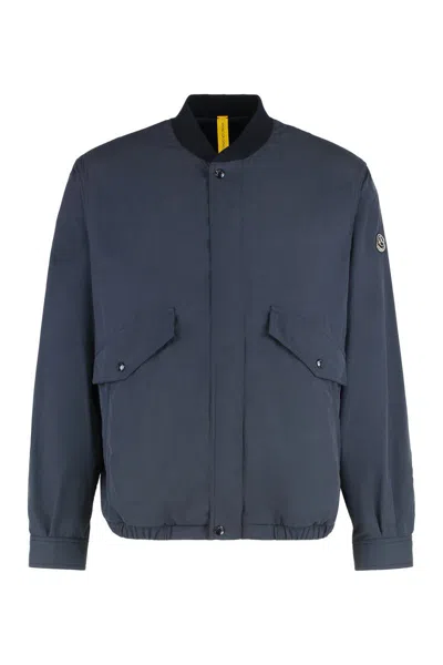 Moncler Genius 3 Moncler X Mercedes-benz Di Nigo - Tatenen Nylon Jacket In Blue