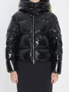 Moncler Genius 4 Moncler Edward Enninful - Lothar Hooded Down Jacket In Black