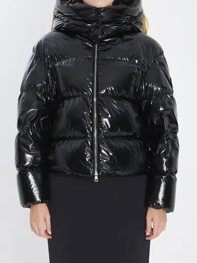 Moncler Genius 4 Moncler Edward Enninful - Lothar Hooded Down Jacket In Black