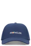 Moncler Genius Moncler X Gilga Farm Designed By Donald Glover Cotton Baseball Hat In Blue