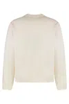 Moncler Genius 5 Moncler Donald Glover - Moncler X Gilga Farm Crew-neck Sweatshirt In Neutral