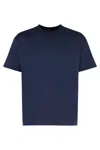 Moncler Genius X Gilga Farm By Donald Glover Graphic-print Cotton T-shirt Navy In Blue