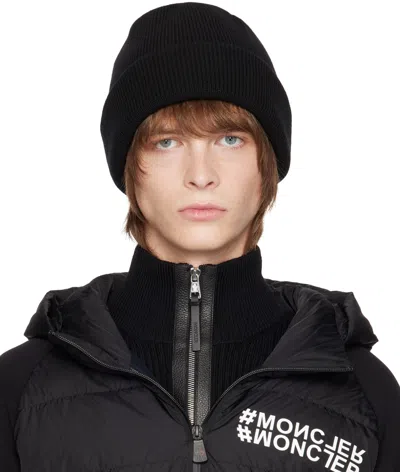 Moncler Genius 6 Moncler 1017 Alyx 9sm Black Beanie In 999 Black