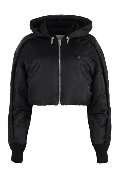 Moncler Genius 6 Moncler Willow Smith - Hooded Bomber-style Down Jacket