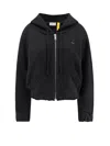 Moncler Genius 6 Moncler Willow Smith Cotton Sweatshirt With Iconic Detail In Black