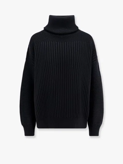 Moncler Genius 6 Moncler Willow Smith Responsible Wool Sweater In Black