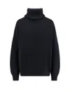 Moncler Genius 6 Moncler Willow Smith Responsible Wool Sweater In Black