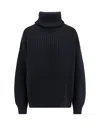 Moncler Genius 6 Moncler Willow Smith Responsible Wool Sweater In Black