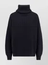 Moncler Genius 6 Moncler Willow Smith Responsible Wool Sweater In Black