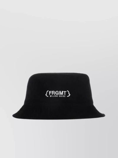 Moncler Genius 7 Fragment Hiroshi Fujiwara Wide Brim Hat In Black