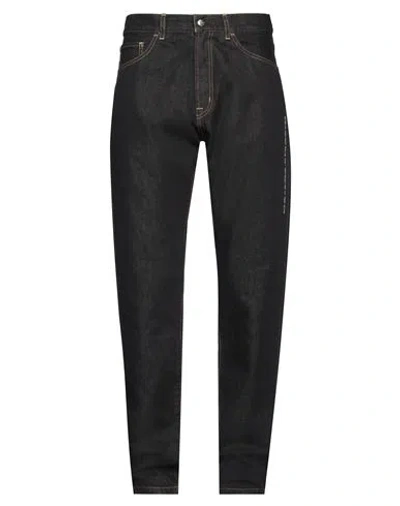 Moncler Genius Cotton Jeans In Blue