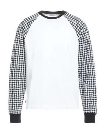 Moncler Genius 7 Moncler Fragment Hiroshi Fujiwara Man T-shirt White Size L Cotton