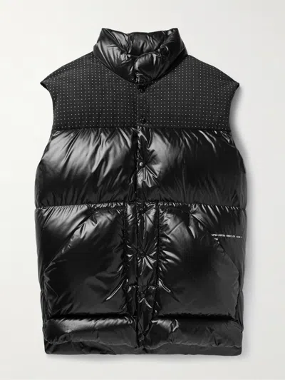 Moncler Genius Osteen Down Puffer Vest In Black