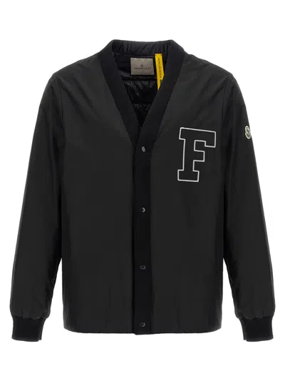 Moncler Genius Moncler X Fragment Hiroshi Fujiwara Anise Short Down Jacket In Black