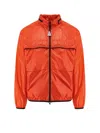 Moncler Genius Anubis 3 Moncler Mercedes-benz Designed By Nigoldeneye Hooded Jacket In Red