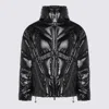Moncler Genius Asap Rocky Coats Light And Natural In Black