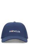 Moncler Genius Moncler X Gilga Farm Designed By Donald Glover Cotton Baseball Hat In Blue