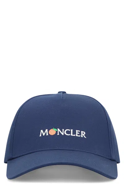 Moncler Genius Baseball Cap In Blue