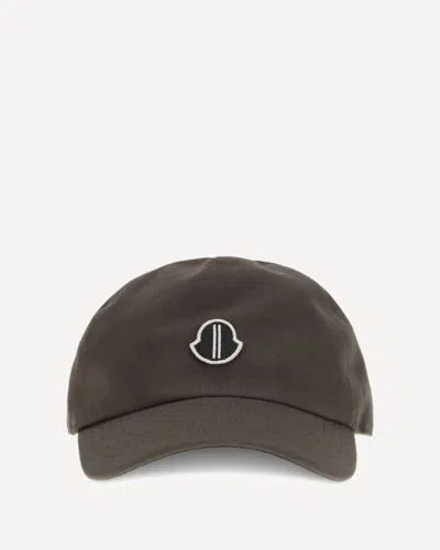 Moncler Genius Baseball Cap Moncler + Rick Owens In Brown