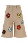 Moncler Genius Beige Jw Anderson 09e Bermuda Shorts