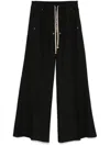 Moncler Genius Wide Bela Poplin Pants In Black