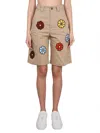 Moncler Genius Beige Jw Anderson 09e Bermuda Shorts