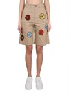 Moncler Genius Beige Jw Anderson 09e Bermuda Shorts