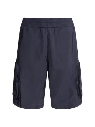 Moncler Genius Shorts Moncler X Mercedes Benz By Nico Cargo Shorts In Blue