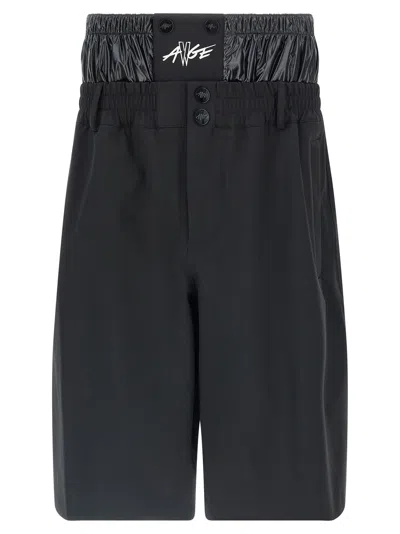 Moncler Genius Bermudas In Black