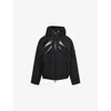 Moncler Genius Black  X Asap Rocky Jumquat Shell Jacket In Black