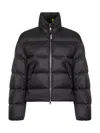 Moncler Genius Black Moncler X Ee72 By Edward Enninful Blas Short Down Jacket In Black