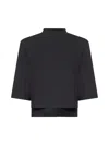 Moncler Genius Black Moncler X Ee72 By Edward Enninful Neoprene T-shirt In Black