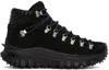 MONCLER GENIUS BLACK TRAILGRIP GTX SNEAKERS