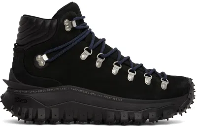 Moncler Genius Black Trailgrip Gtx Sneakers In 999 Black