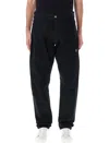 Moncler Genius 7 Moncler Fragment Hiroshi Fujiwara Man Denim Pants Black Size 34 Cotton In Black