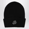 Moncler Genius Moncler 4 Edward Enninful Ee72 Responsible Virgin Wool Hat In Black