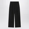 Moncler Genius Wool Blend Trousers In Black