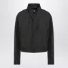 Moncler Genius Black Zip Jacket In Black