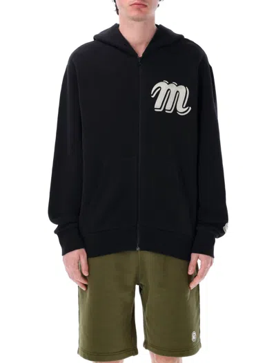 Moncler Genius Mercedes-benz X Nigo Hoodie With Front Pockets In Black