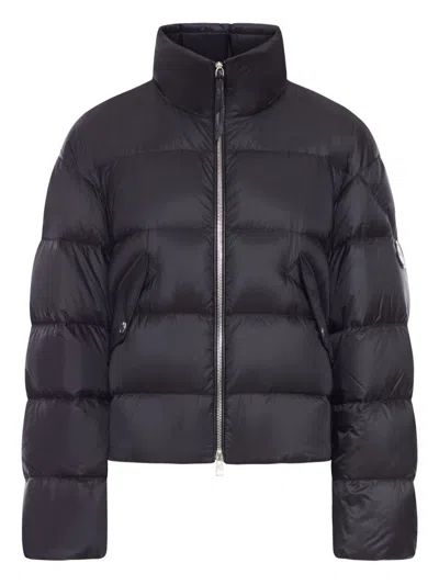 Moncler Genius Blas Short Down Jacket In Black
